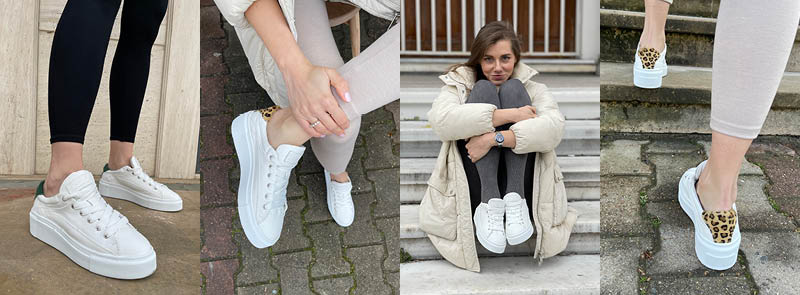 Beyaz Sneaker Kombin Önerileri