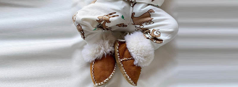 Bebekler İçin En Zarif Kürklü Patik Modelleri
