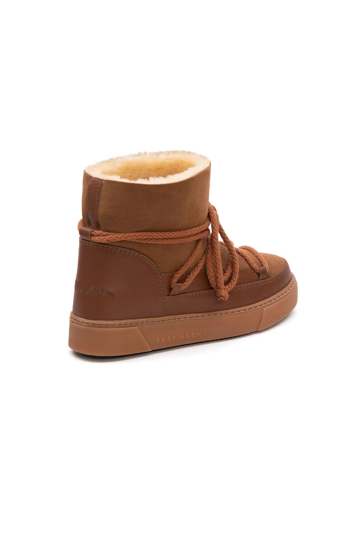 Hakiki İçi Kürk Bayan Sneaker 355050 Taba
