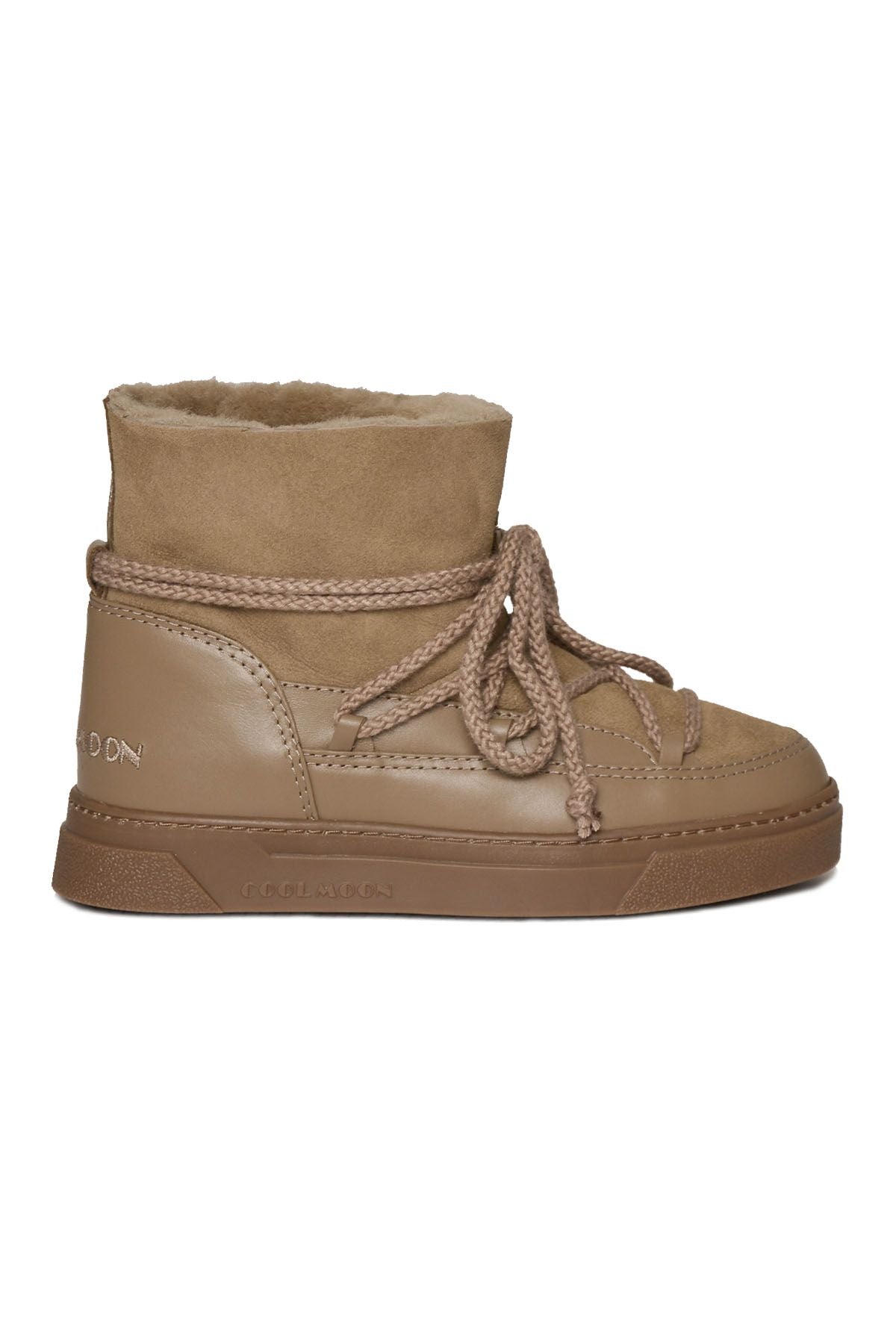 Hakiki Kürk Kadın Sneaker 385056 Vizon