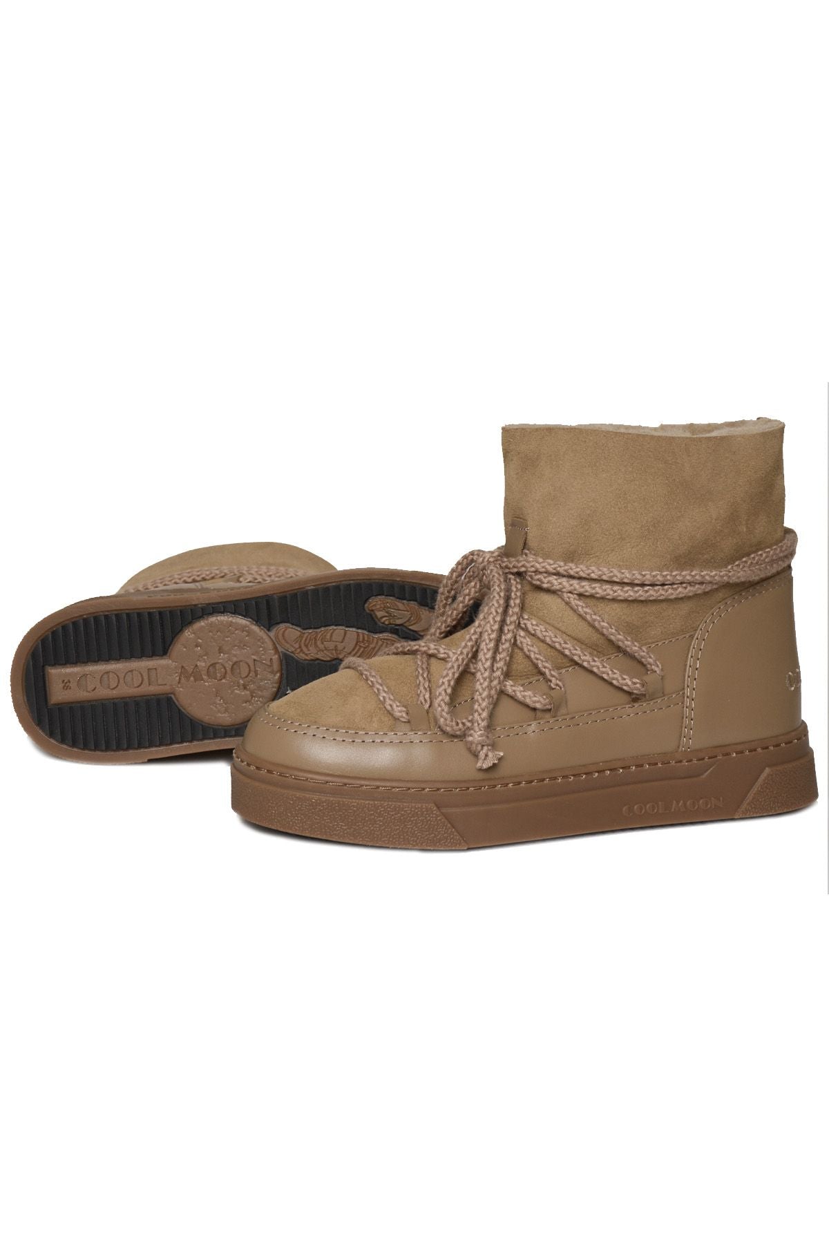 Hakiki Kürk Kadın Sneaker 385056 Vizon