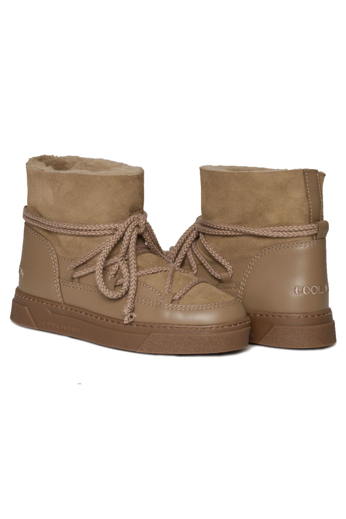 Hakiki Kürk Kadın Sneaker 385056 Vizon