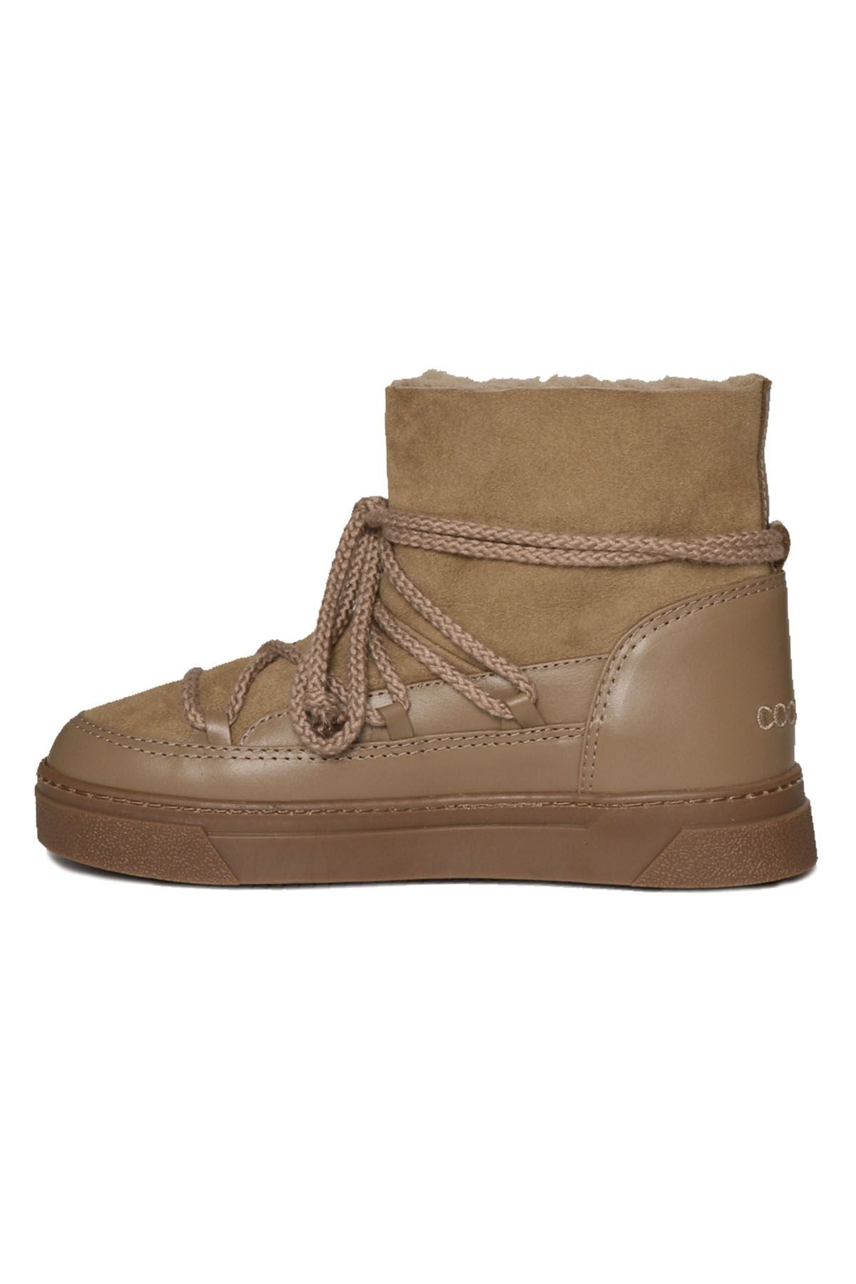 Hakiki Kürk Kadın Sneaker 385056 Vizon