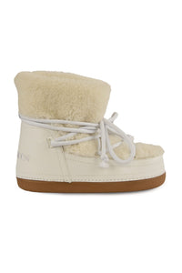 Women's Genuine Fur Snow Boots 251211 Ivory