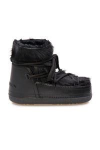 Women's Genuine Fur Snow Boots 251316 Black