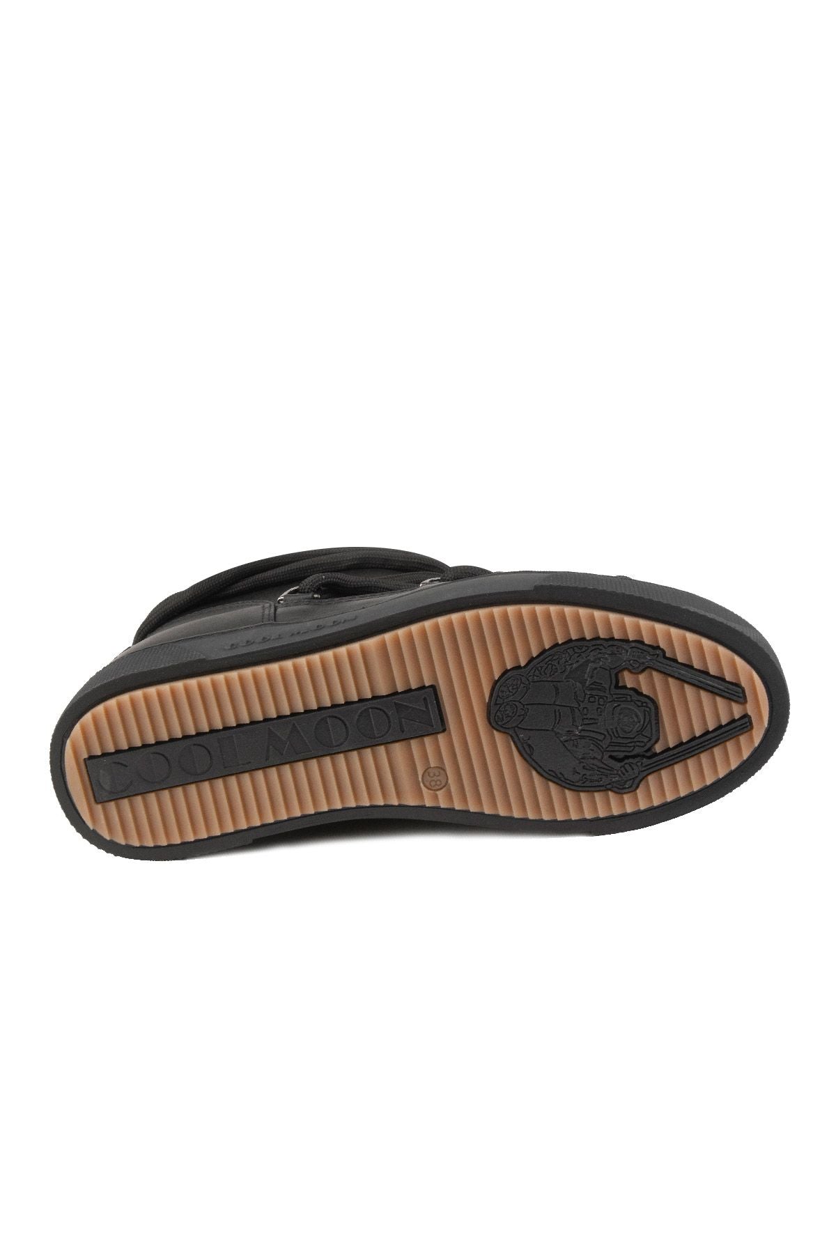 Hakiki Kürklü Kadın Sneaker 355074 Siyah