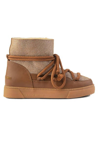 Genuine Shearling Women's Sneaker 355074 Tobacco