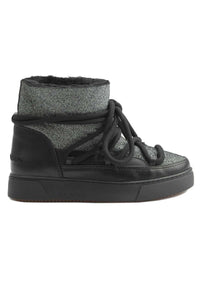 Genuine Shearling Women's Sneaker 355074 Black