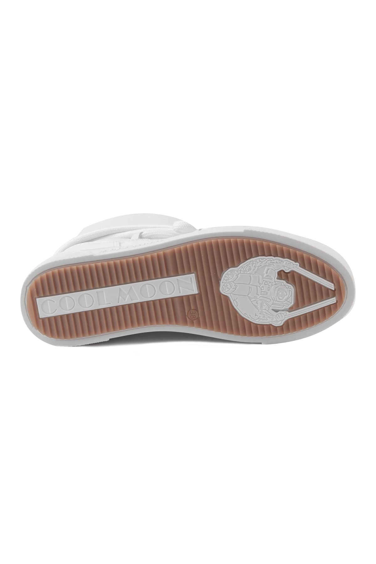 Hakiki Kürklü Kadın Sneaker 355077 Beyaz