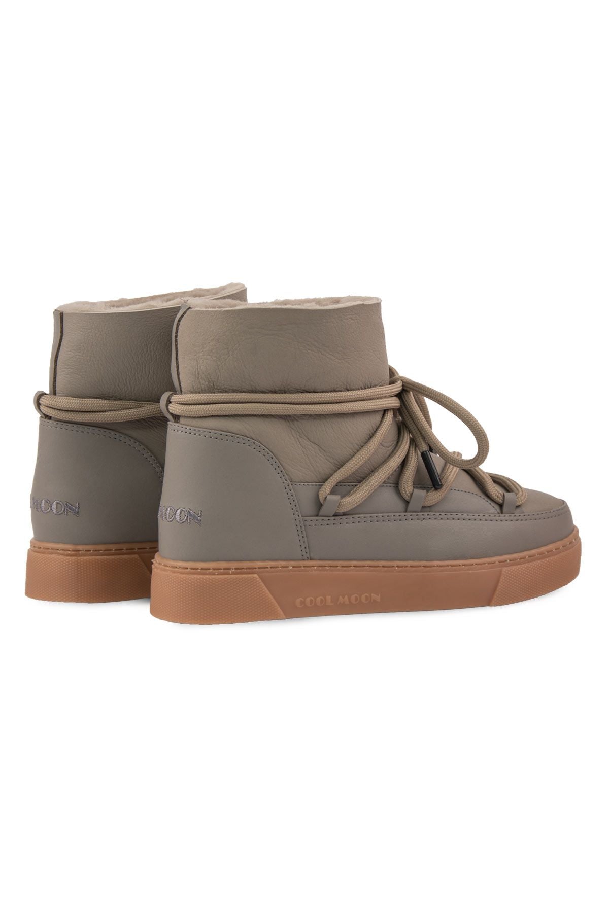 Hakiki Kürklü Kadın Sneaker 355077 Vizon
