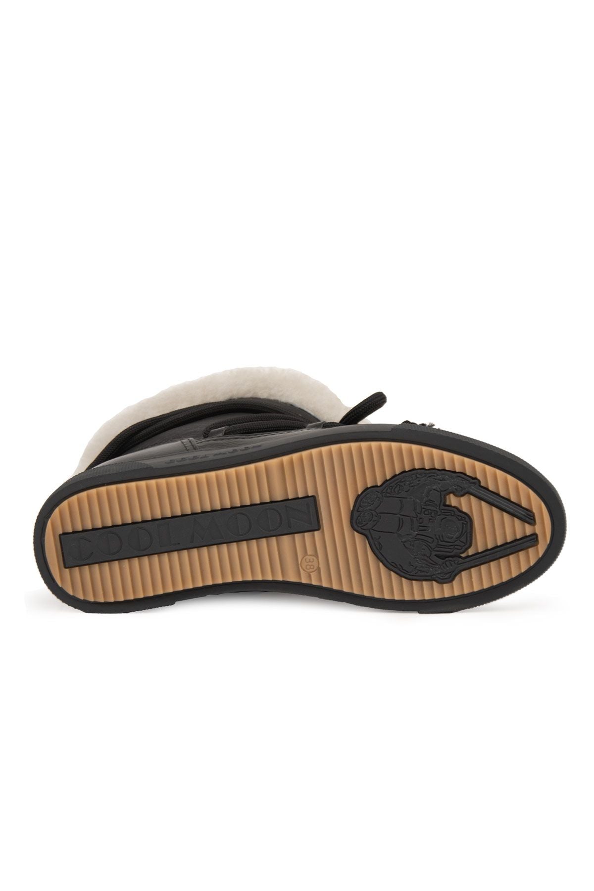 Hakiki Kürklü Kadın Sneaker 355106 Siyah