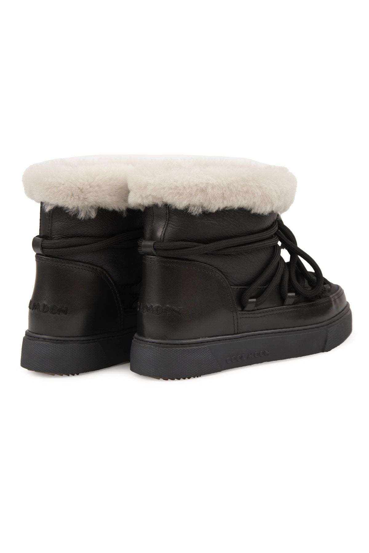 Hakiki Kürklü Kadın Sneaker 355106 Siyah