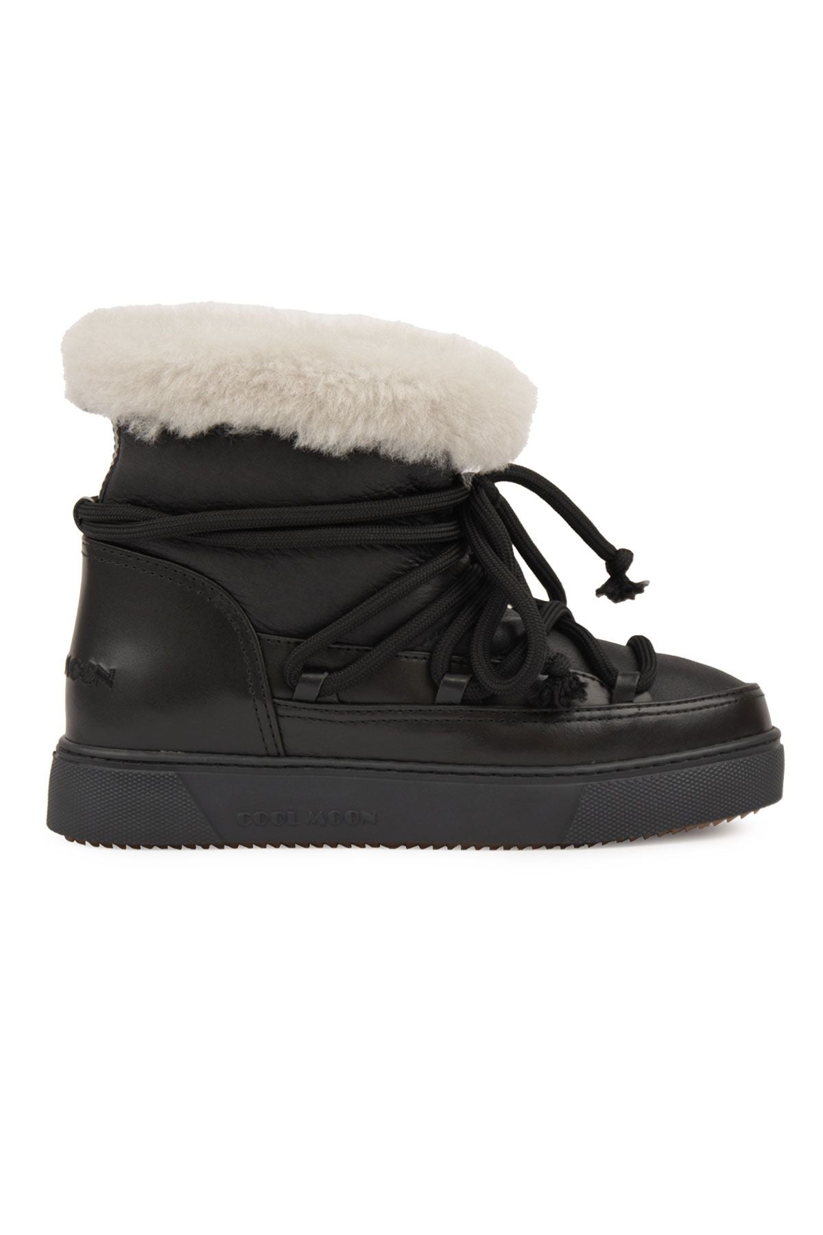 Hakiki Kürklü Kadın Sneaker 355106 Siyah