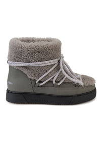 Women's Genuine Fur Sneakers 355067 Grey
