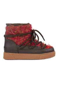 Women's Genuine Shearling-Lined Boot 355113 Burgundy