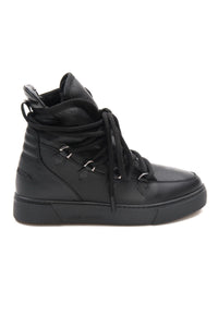 Kürklü Bayan Sneaker Bot 365050 Siyah