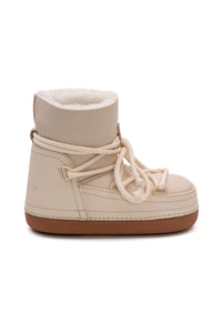 Children's Fur-Lined Snow Boot 261001 Beige