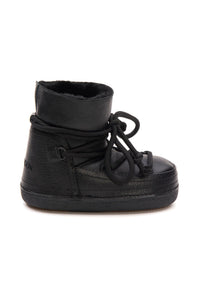 Children's Fur-Lined Snow Boot 261001 Black