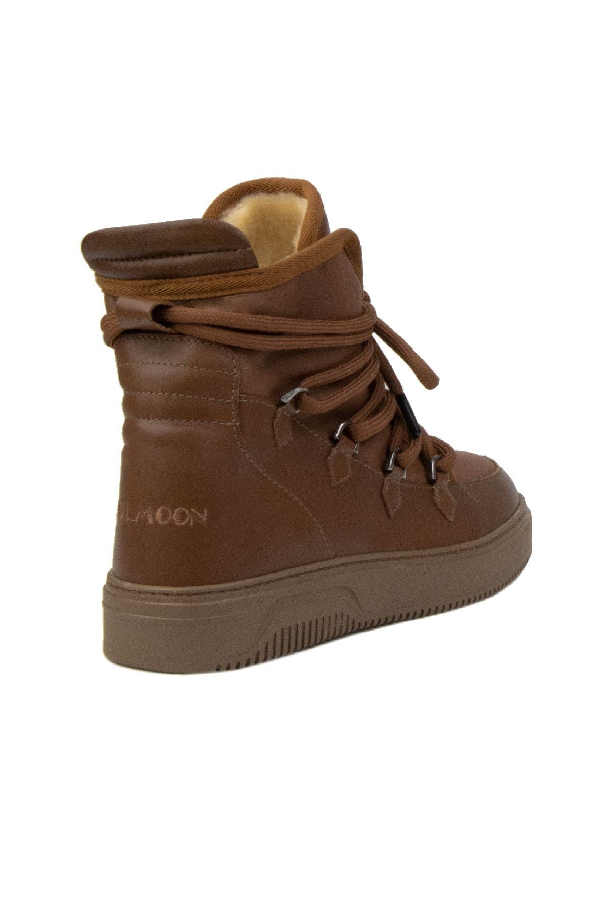 Kürklü Erkek Sneaker Bot 375050 Taba