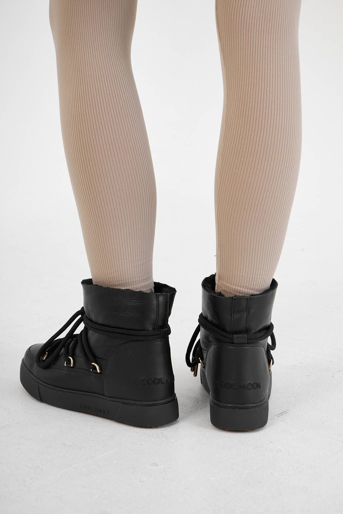 Özel Aksesuar Kadın Sneaker 355087 Siyah