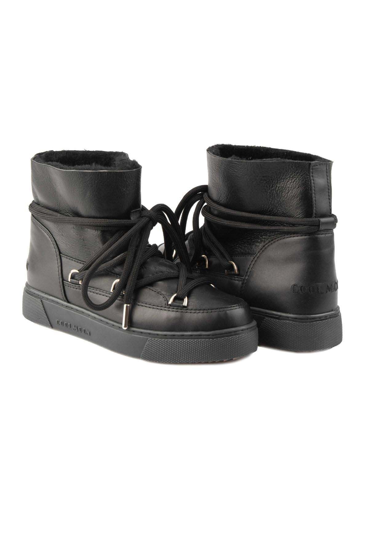 Özel Aksesuar Kadın Sneaker 355087 Siyah