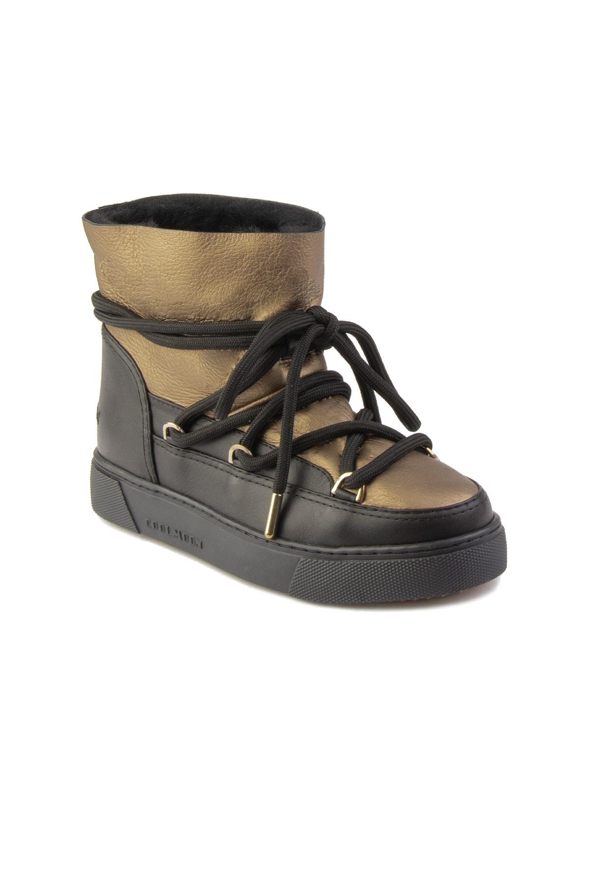 Özel Baskılı Kadın Sneaker 355088 Altın