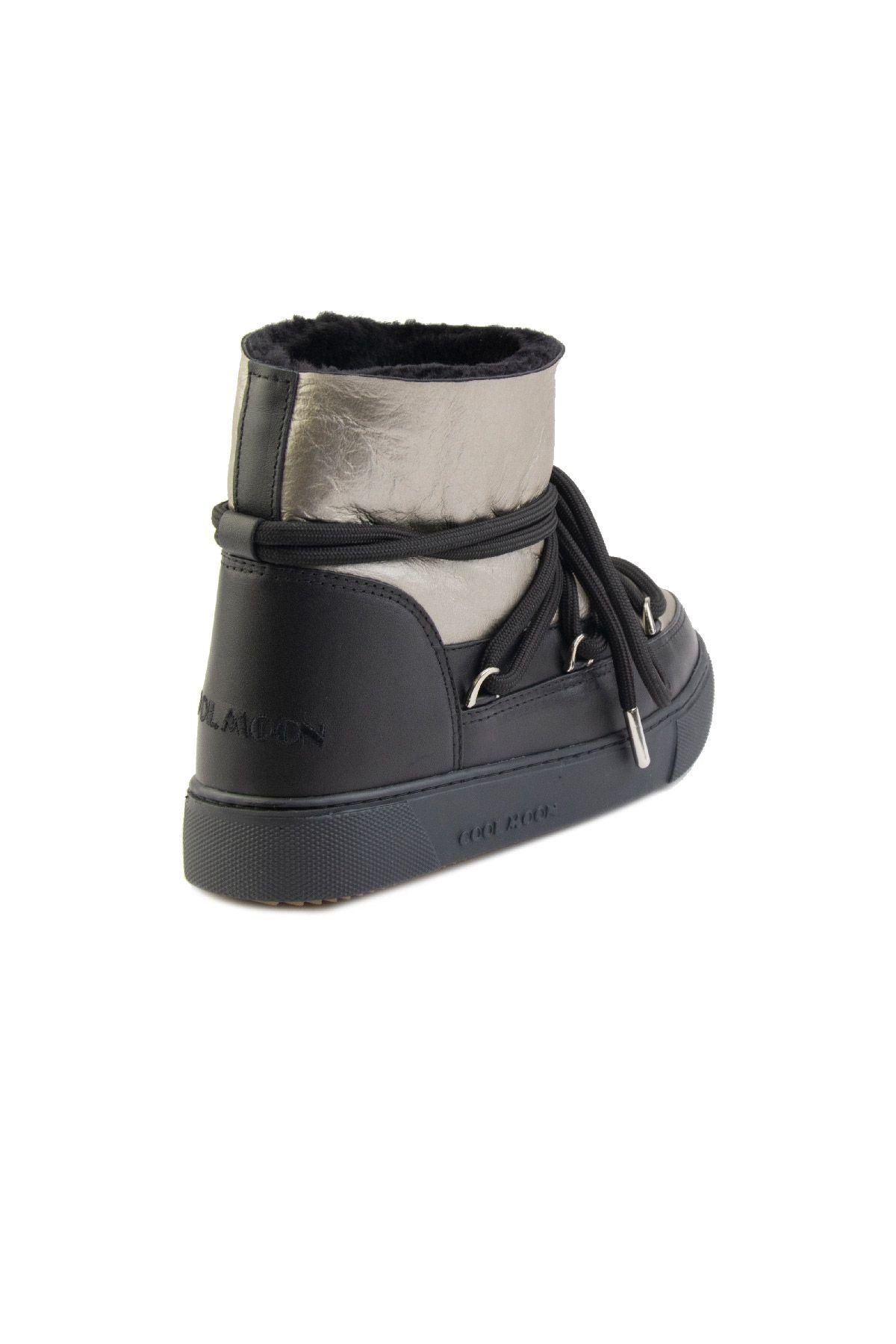 Özel Baskılı Kadın Sneaker 355088 Gümüş