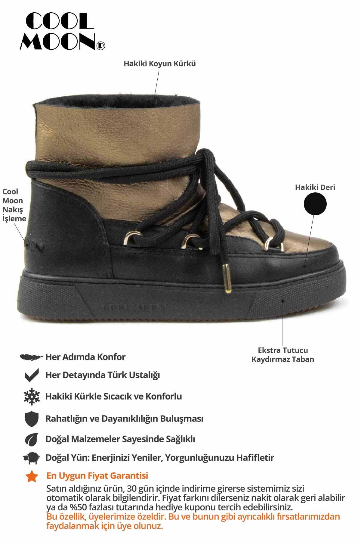 Özel Baskılı Kadın Sneaker 355088 Altın