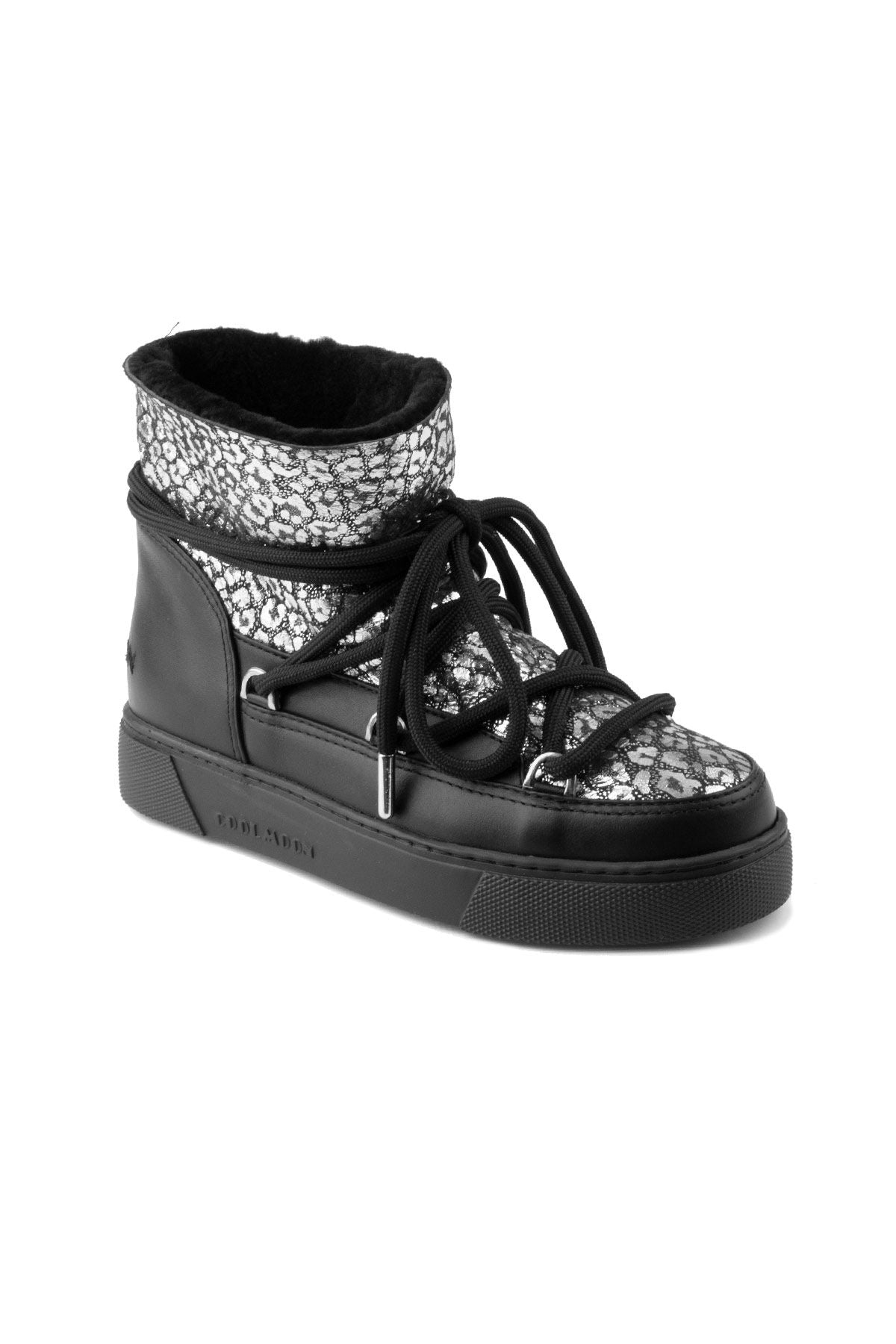 Özel Baskılı Kadın Sneaker 355090 Siyah