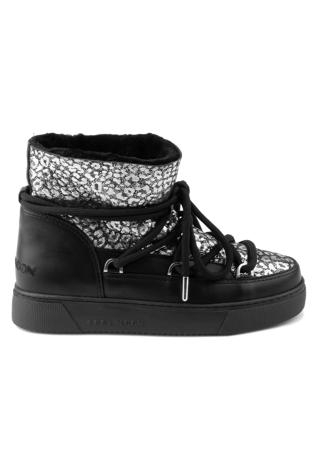 Özel Baskılı Kadın Sneaker 355090 Siyah