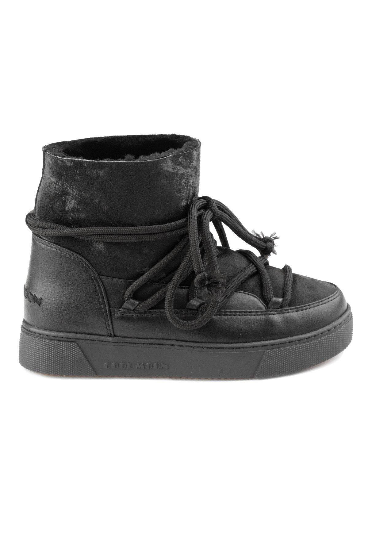 Özel Baskılı Kadın Sneaker 355092 Siyah
