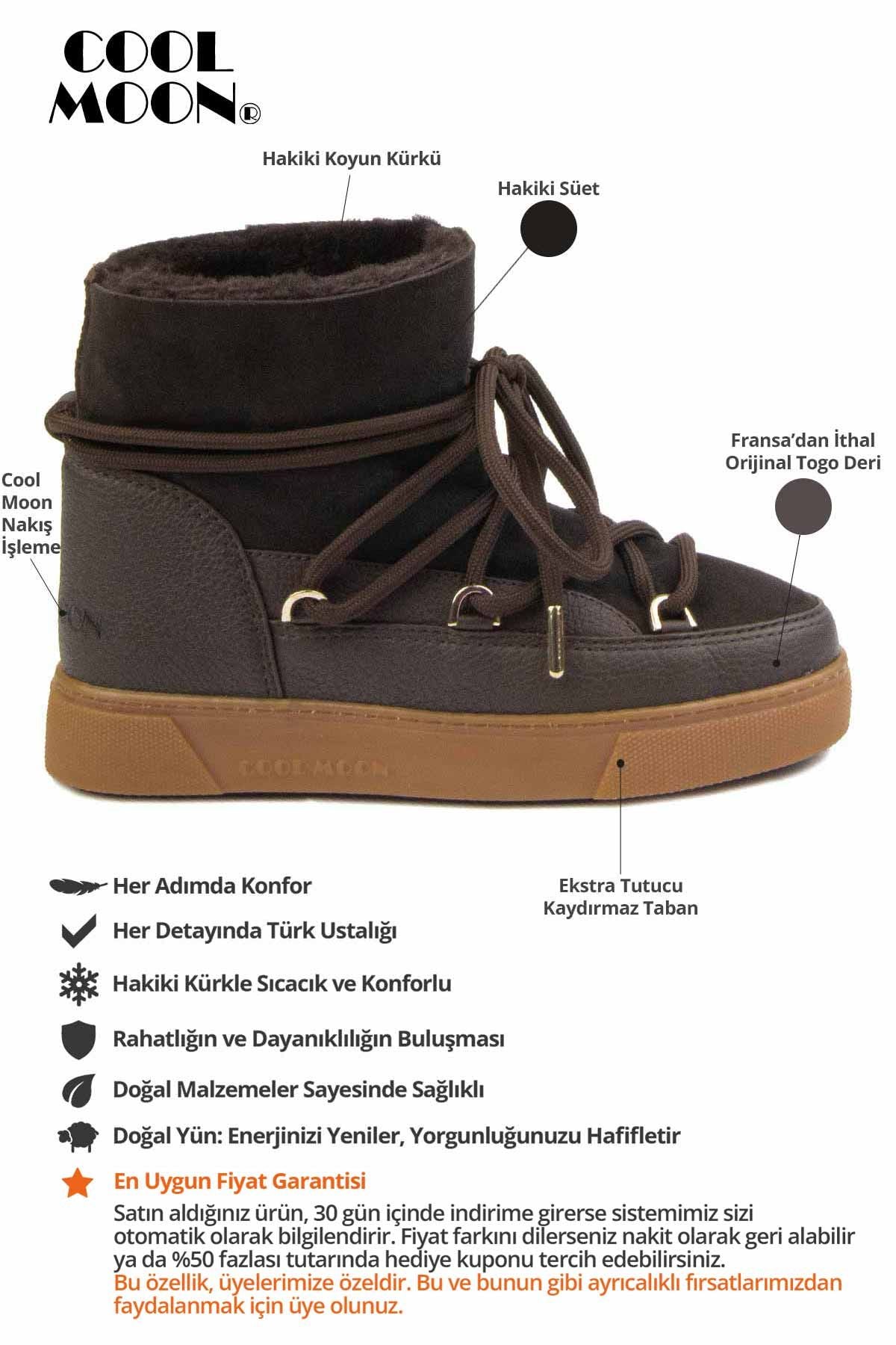 Özel Koleksiyon Kadın Bot 355085 Kahve
