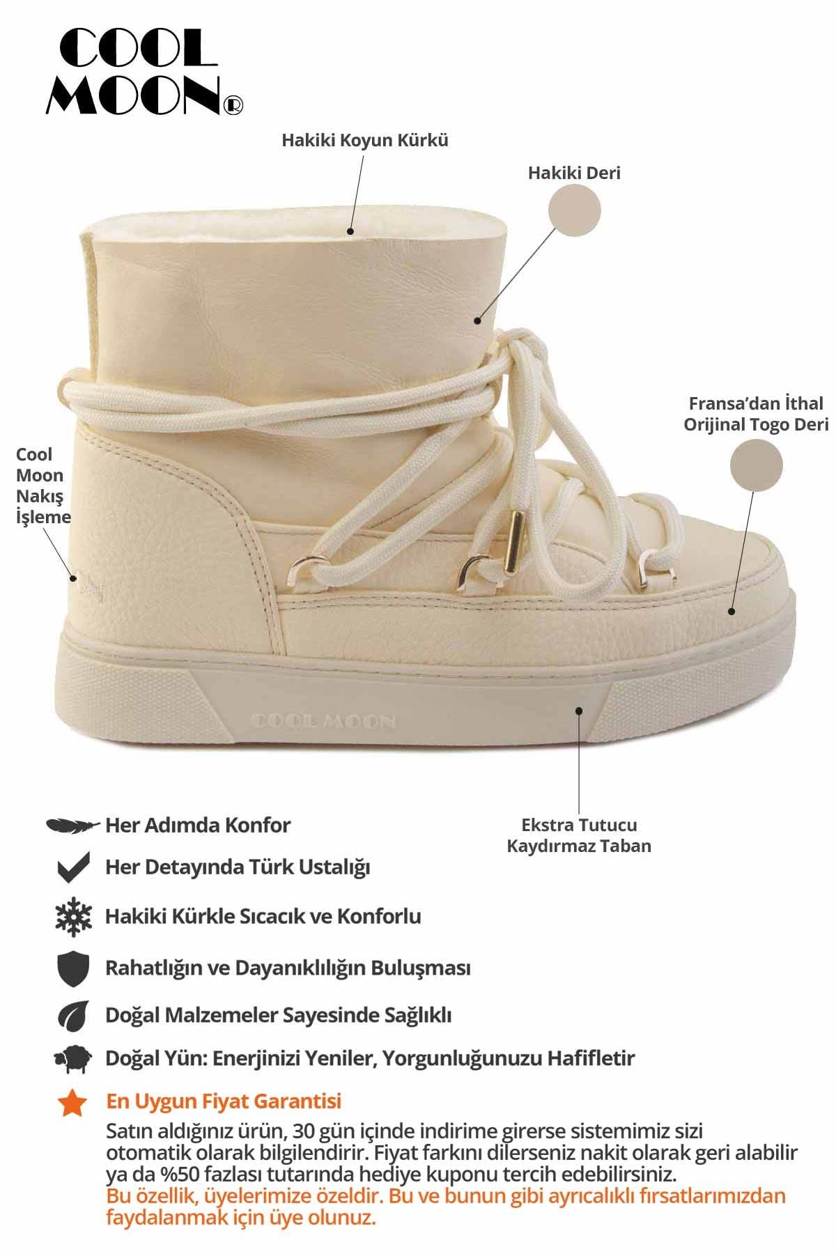 Özel Koleksiyon Kadın Bot 355085 Off White