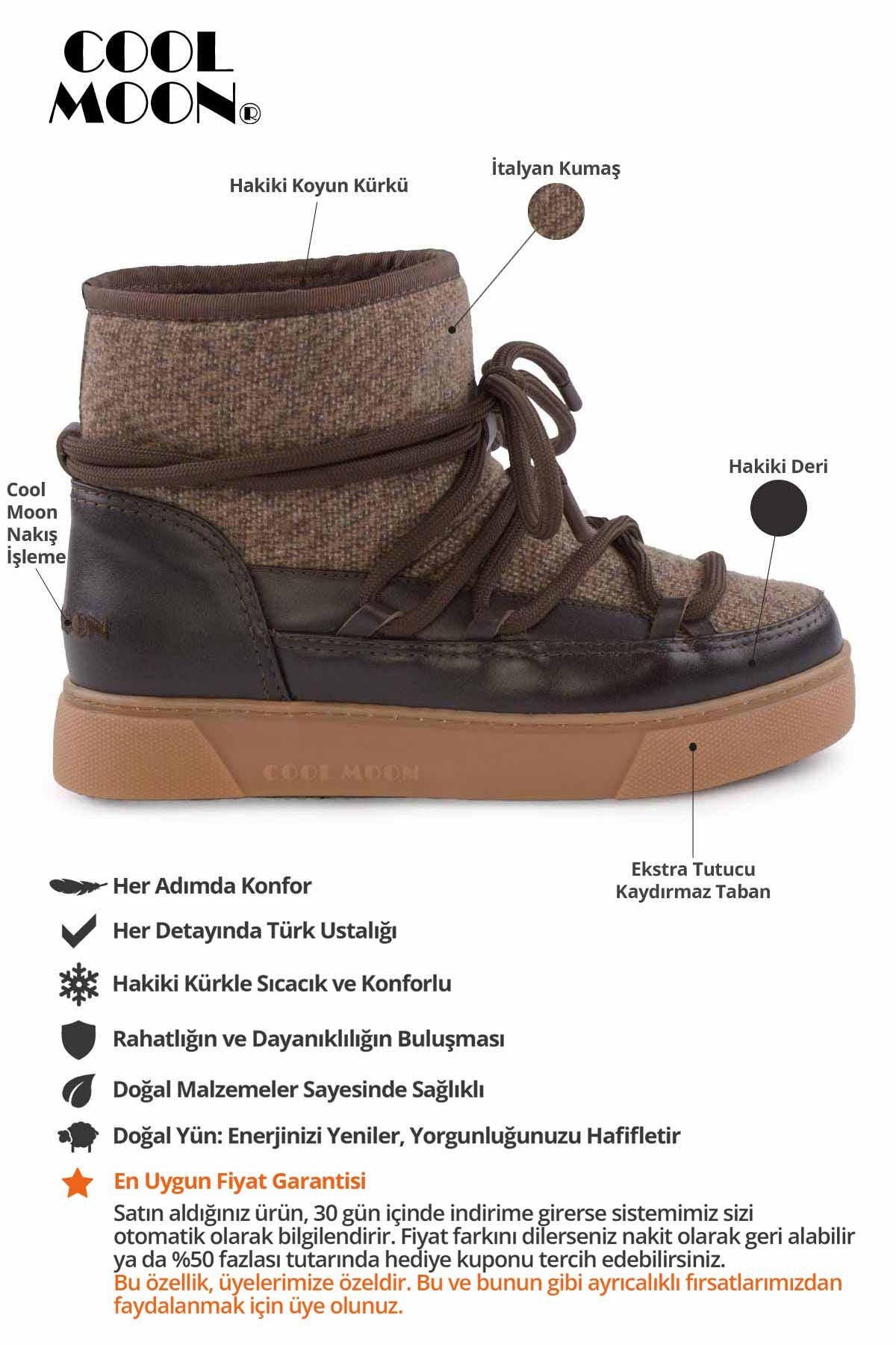 Özel Koleksiyon Kadın Bot 355098 Kahve
