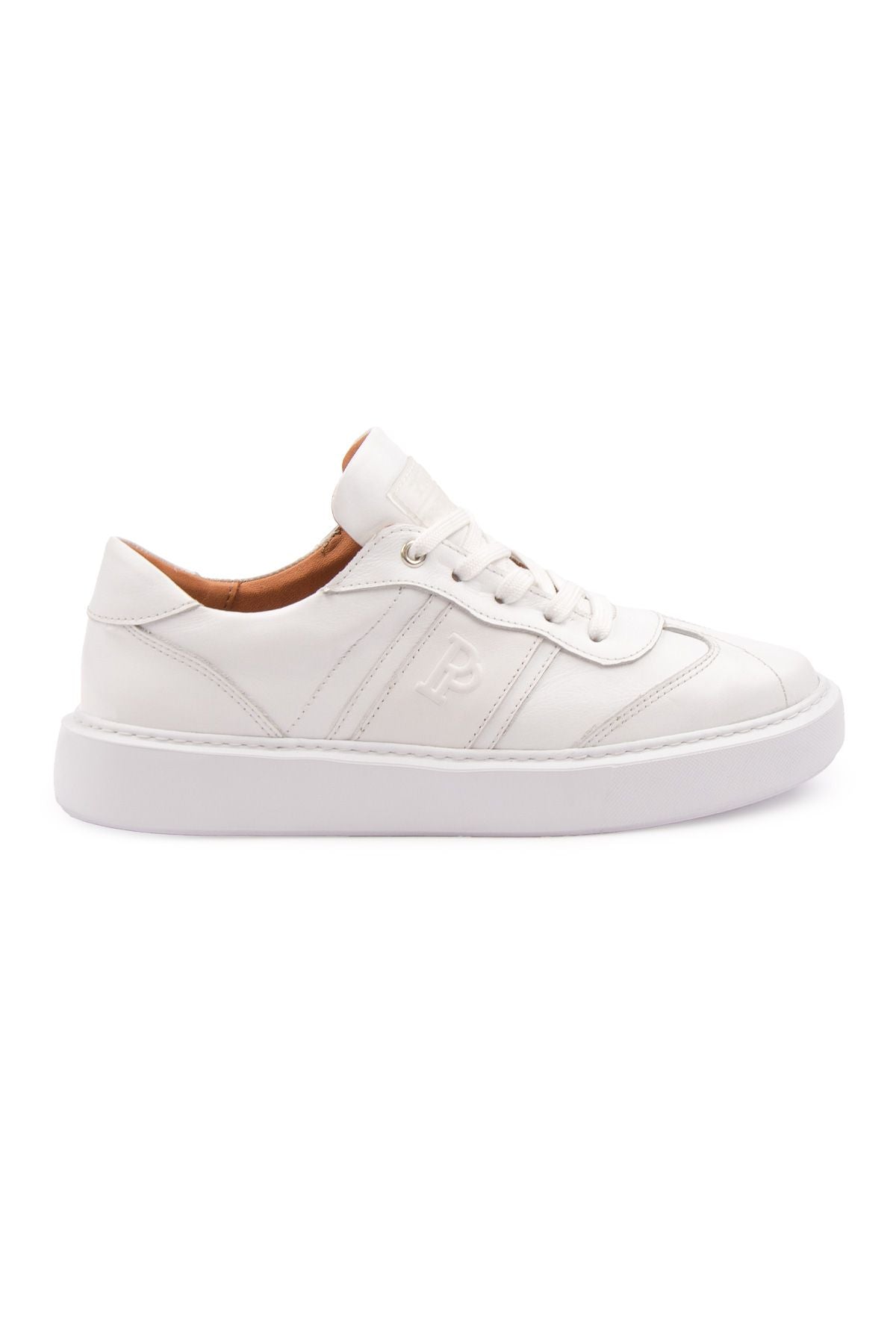 Bold Hakiki Deri Sneaker 500990 Beyaz