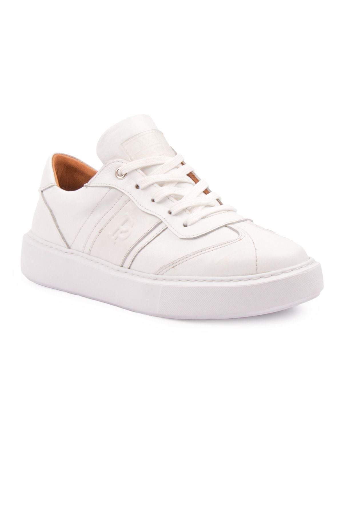 Bold Hakiki Deri Sneaker 500990 Beyaz