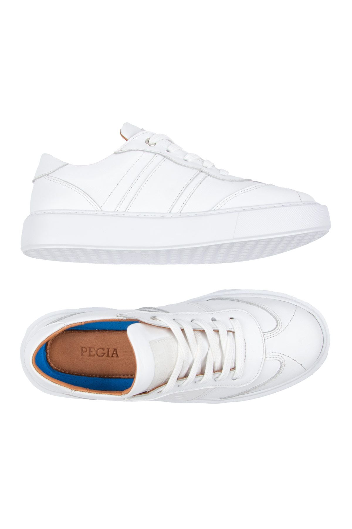 Bold Hakiki Deri Sneaker 500990 Beyaz