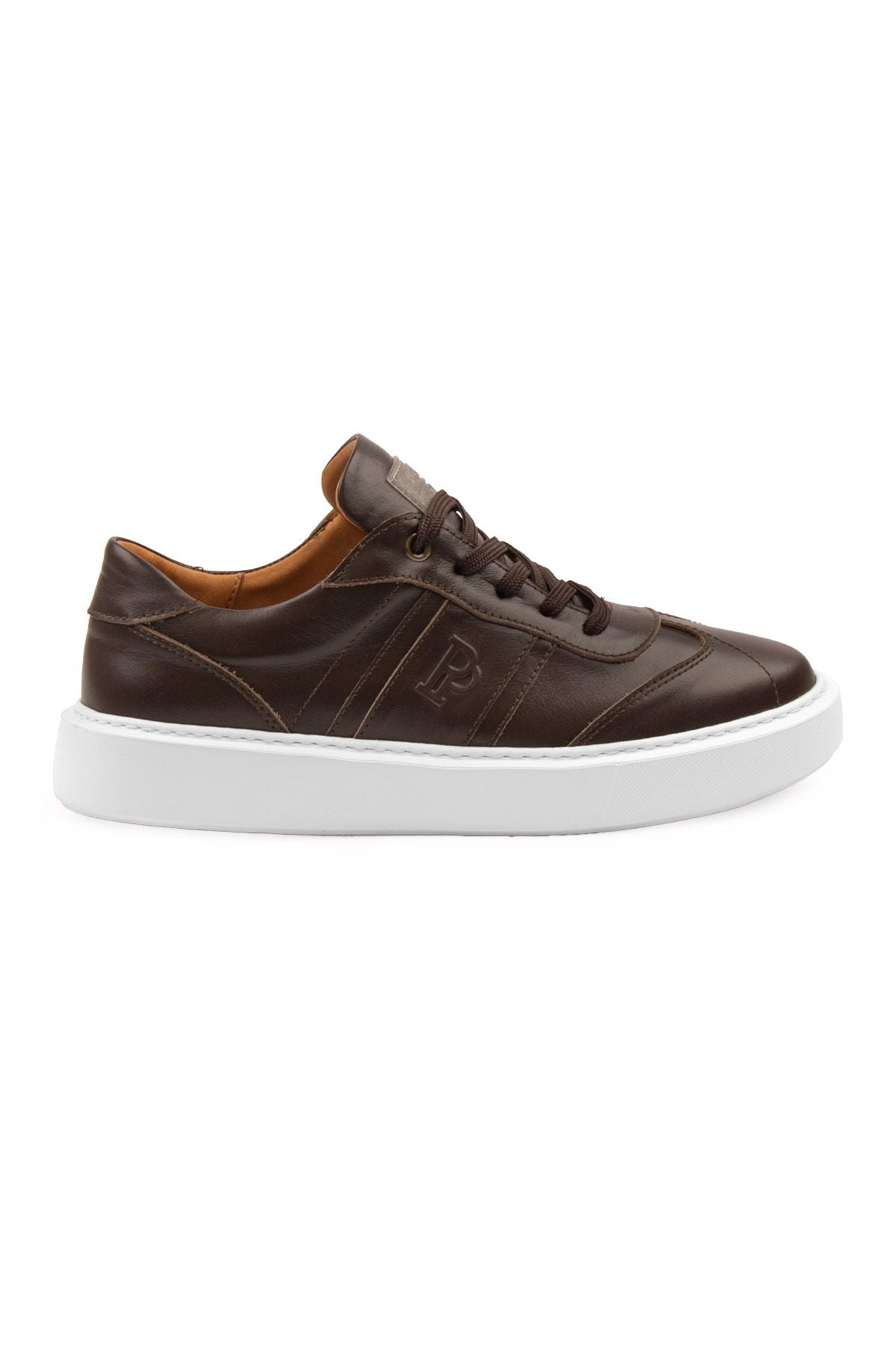 Bold Hakiki Deri Sneaker 500990 Kahve