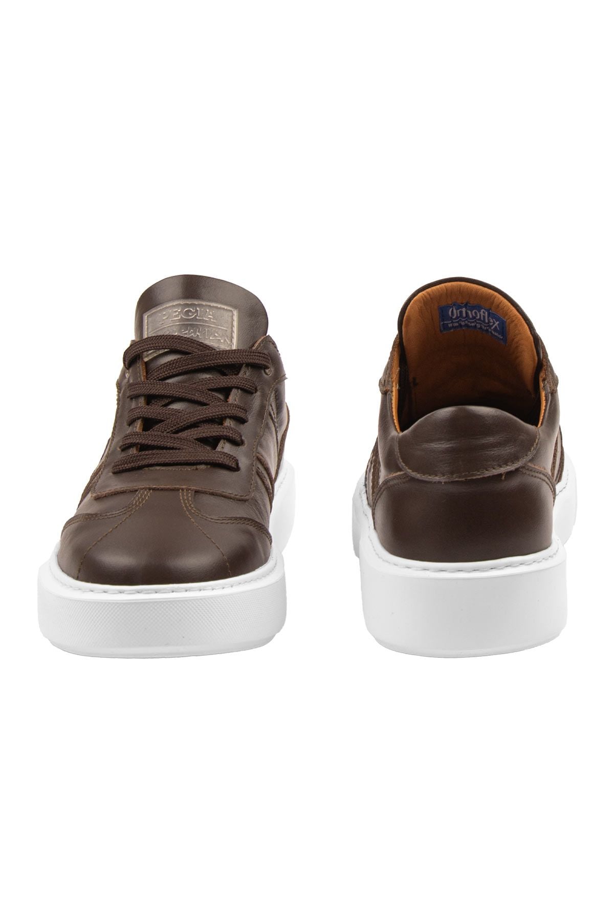 Bold Hakiki Deri Sneaker 500990 Kahve