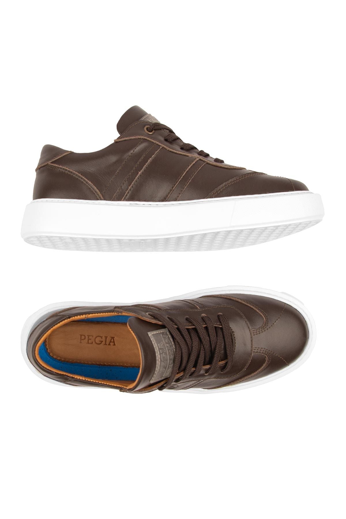Bold Hakiki Deri Sneaker 500990 Kahve