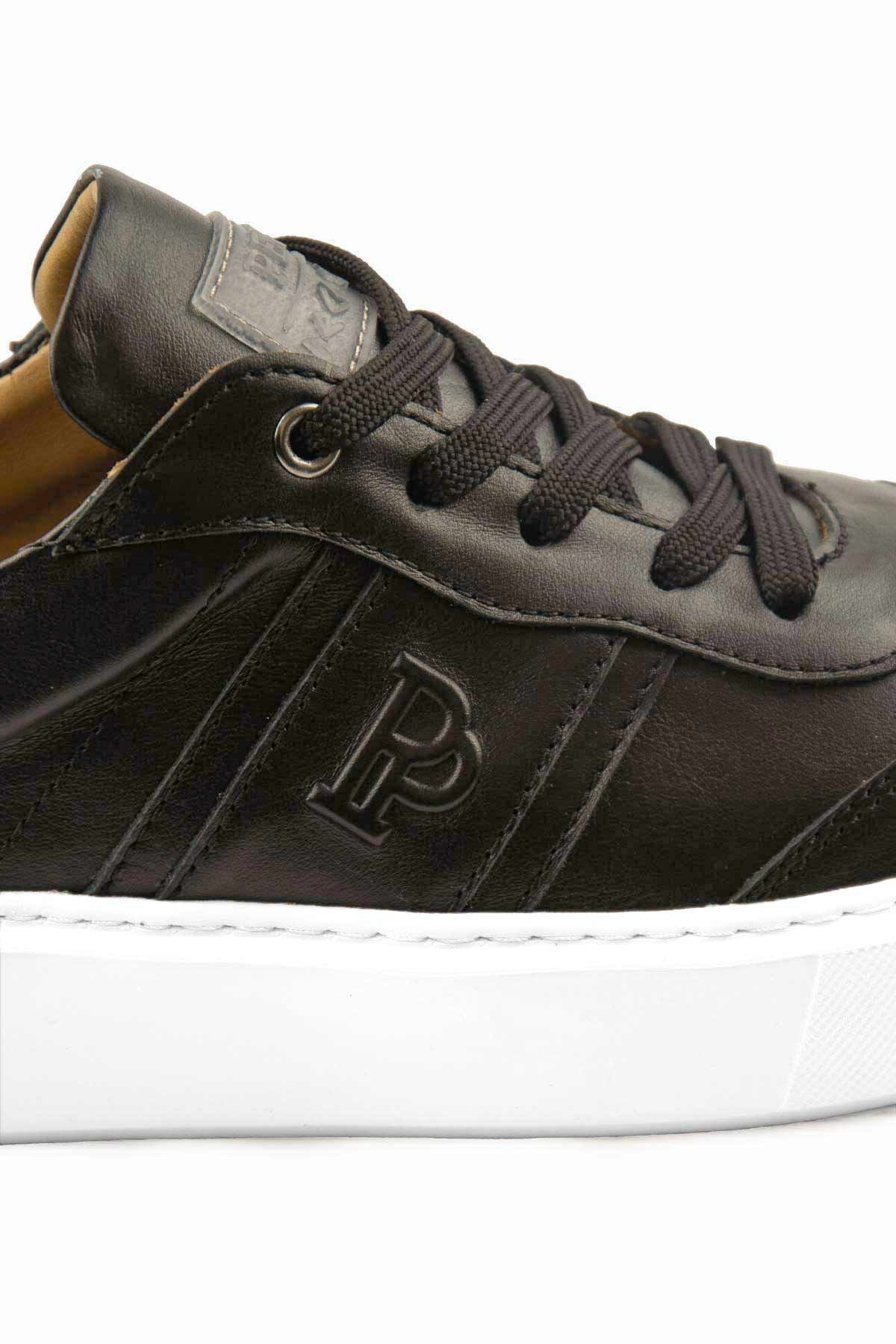 Bold Hakiki Deri Sneaker 500990 Siyah
