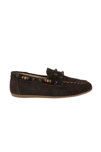 Beaded Women's Shoe 700925 Brown