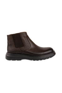 Deri Chelsea Erkek Bot DG5032 Kahve