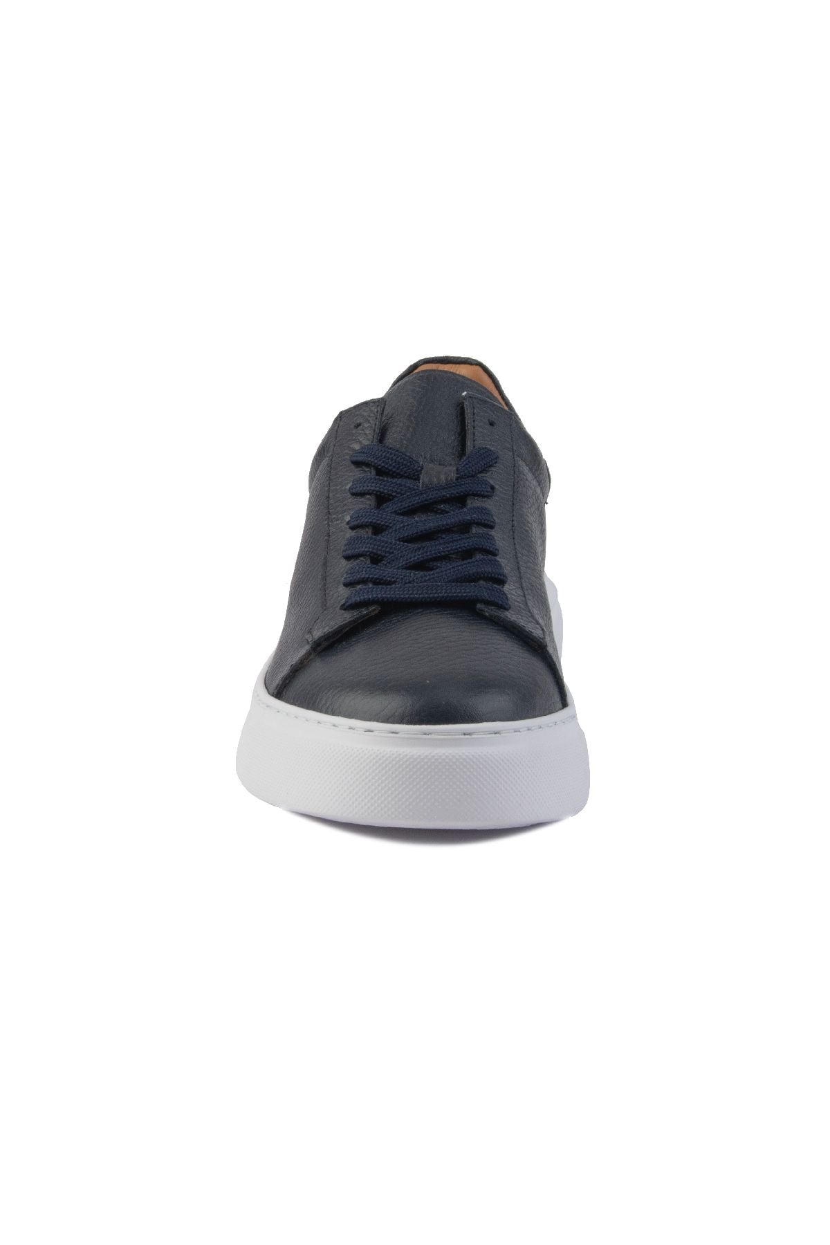 Deri Erkek Sneakers Ayakkabı 500960 Lacivert