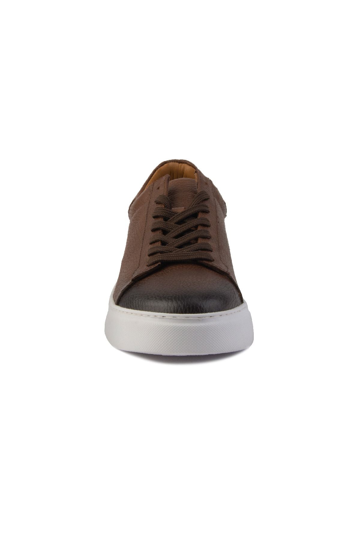 Deri Erkek Sneakers Ayakkabı 500960 Kahve