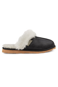Leather Women's House Slipper 191207 Gray