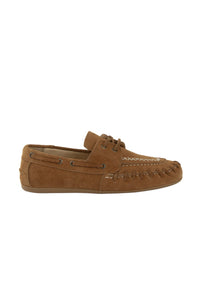 Women's Shoes with Stitching Detail 700922 Tobacco