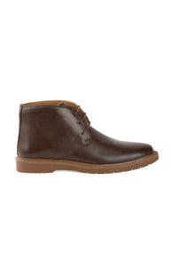 Men's Leather Lace-Up Boot DG5042 Brown
