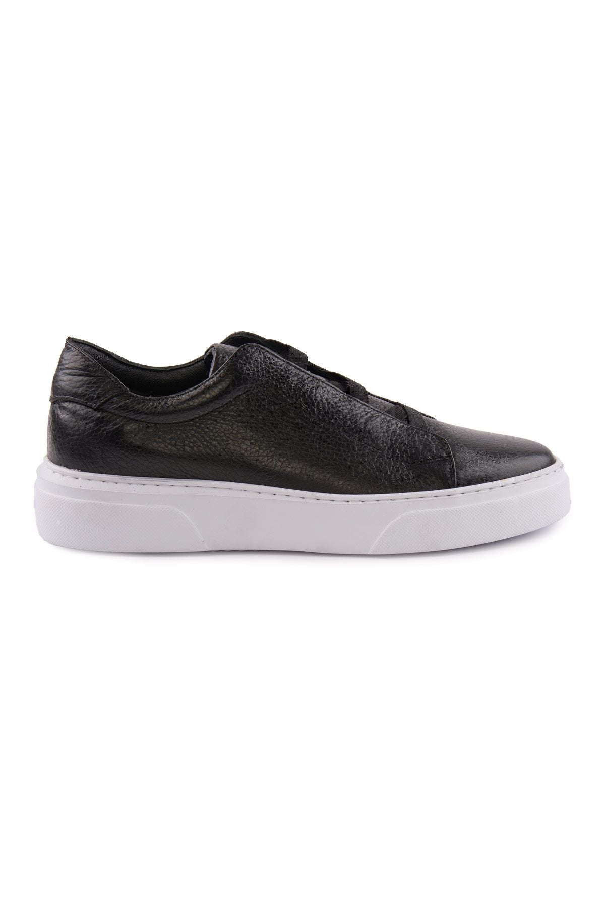 Erkek Deri Sneaker DG5011 Siyah