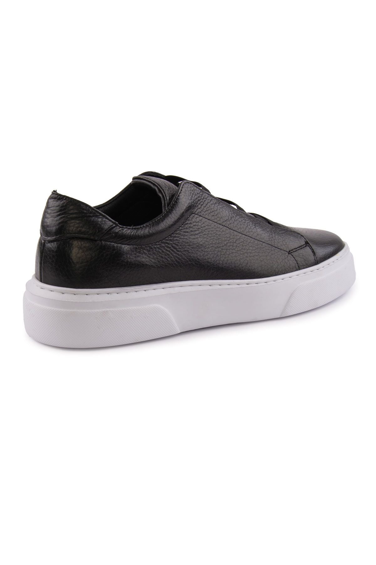 Erkek Deri Sneaker DG5011 Siyah
